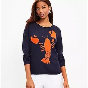 Loft Lobster Sweater - L